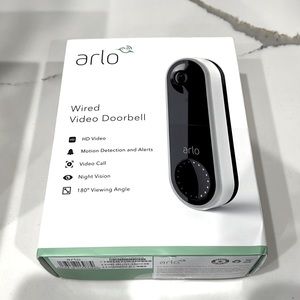 arlo wired video doorbell
